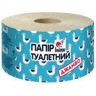 Туалетная бумага Альбатрос Джамбо однослойная