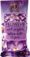 Влажные салфетки Eco Relax Flowers 15 шт.