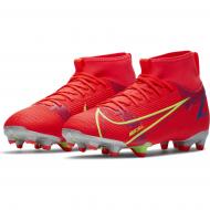 Бутси Nike Mercurial Superfly 8 Academy FG/MG CV1127-600 р.35,5 червоний