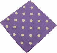 Серветка Прованс Горох Лаванда 40x40 см фіолетовий