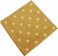 Серветка Прованс Горох 40x40 см бежевий