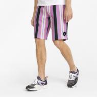 Шорты Puma SWxP AOP Longline Shorts 10" TR 53418102 р. L фиолетовый