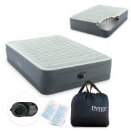 Матрас надувной Intex 64906 203х152 см серый