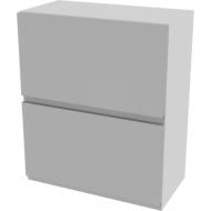 Шафа Влада (В 60Б/60БСк) сірий оксамит/попелястий Світ Меблів