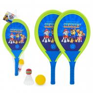 Игровой набор Paw Patrol 2 ракетки, мяч, волан PP2526