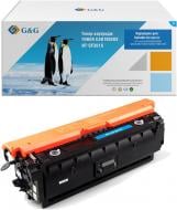 Картридж G&G CF361X для HP CLJ M552dn, M553dn/n/x cyan