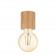 Светильник потолочный Eglo Turialdo 1x28 Вт E27 дерево светлое 99077