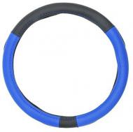 Чохол на кермо Elegant L EL 105 566 чорний із синім