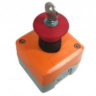 Пост кнопочный ElectrO аварийный стоп с фиксацией и ключем AC380/DC110 PB2-BS1 PK722RY54AK