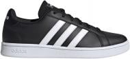 Кроссовки женские демисезонные Adidas GRAND COURT BASE EE7482 р.42 2/3 черно-белые