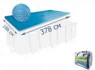 Тент для бассейна Intex 378x186 см 28028