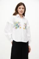 Блуза Галерея льону Істра р. 48 білий 9347/48/101 Блуза Галерея льону Істра р. 48 білий 9347/48/101