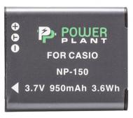 Аккумулятор PowerPlant Casio NP-150 950 мА*ч