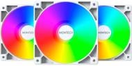 Набір вентиляторів для корпусу Montech GF120 PWM (W31) White