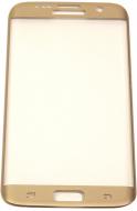 Защитное стекло PowerPlant для Samsung S7 Edge Gold 3D