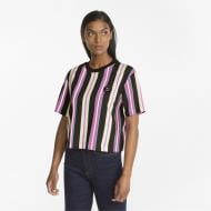 Футболка Puma SWxP Relaxed AOP Tee 53356515 р.XS розовый