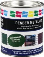 Краска Denber Metal Hit молотковая салатовый глянец 0,75 л
