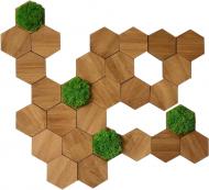 Декор настенный 8,6x7,5 см коричневый Декор настенный 8,6x7,5 см коричневый