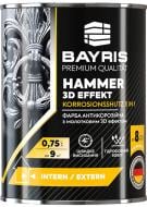 Емаль антикорозійна Bayris HAMMER 3D EFFEKT срібний глянець 0,75 л