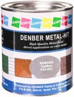 Краска Denber Metal Hit кованая серебрянный мат 0,75 л