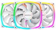 Набір вентиляторів для корпусу Montech AX120(W3I1) White