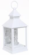 Підсвічник-ліхтар LED білий з янголом 23х10х10 см пластиковий Pako-If