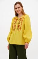 Блуза Галерея льону Ясколка р. 44 гірчичний 9334/44/284