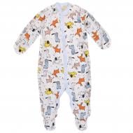 Комбинезон ясельный для мальчика Татошка р.62 белый с принтом 1502206всб