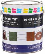 Краска Denber Metal Hit матовая коричневый мат 2,5 л