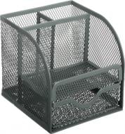 Подставка для ручек 11.5x12.5x11.8 см серая