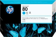 Печатающая головка HP 80 + Cleaner C4821A cyan