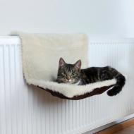 Лежак Trixie для кошек Radiator Bed на батарею 45х26х31 см крем/коричневый