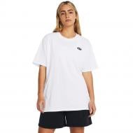 Футболка Under Armour HW Embroid Patch BFOS SS 1383045-100 р.M белый