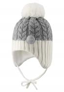 Шапка унисекс Reima р.50 белый 518565-0101