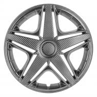Колпак для колес STAR NHL R15 4 шт. серебряный