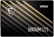 SSD-накопичувач MSI Spatium S270 960GB 2,5" SATA III 3D NAND (S78-440P130-P83)