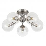 ВИТРИНА! Люстра потолочная Focus Light Buble 5x60 Вт E27 3301/5 хром