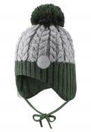 Шапка для хлопчика Reima р.46 темно-зелений 518565-8941