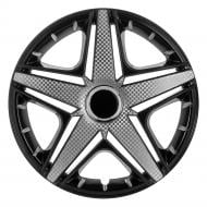 Колпак для колес STAR NHL Super Black PRO Chrom R14 4 шт. микс