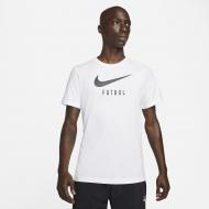 Футболка Nike M NK SWSH FTBL SCCR TEE DH3890-101 р.M білий