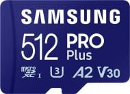 Карта памяти Samsung microSDXC 512 ГБ UHS-I (MB-MD512SA/EU ) PRO Plus