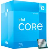 Процесор Intel Intel Core i3-12100F 3,3 GHz Socket 1700 Box (BX8071512100FSRL63)