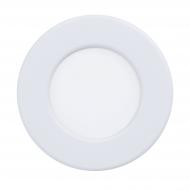 Светильник встраиваемый (Downlight) Eglo Fueva 5 2,7 Вт 3000 К белый 99202