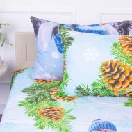 Наволочка бязь 17-0266 Snowman 60x60 см мульті MirSon