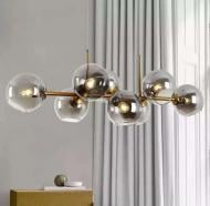 ВИТРИНА! Люстра потолочная Focus Light 8x60 Вт E27 бронза WM-1046 AB