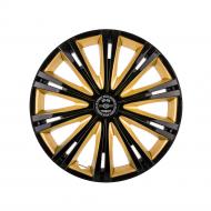 Ковпак для коліс STAR Гіга Super Black Gold R13 4 шт. мікс Ковпак для коліс STAR Гіга Super Black Gold R13 4 шт. мікс