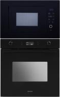 Комплект встраиваемой техники Interline духовой шкаф OEG 592 ETW BA + печь микроволновая MWA 520 SSA BA