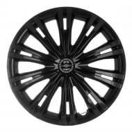 Колпак для колес STAR Гига Black Gloss R15 4 шт. черный