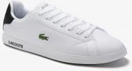 Кросівки чоловічі демісезонні Lacoste GRADUATE 0120 2 SMA 740SMA0075147 р.44 білі