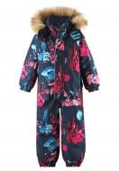 Комбинезон детский для мальчика Reima цветы р.110 синий 520277F-6982